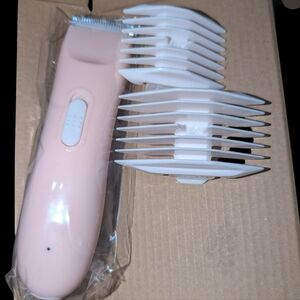 Colzer Pink Cordless Hair Trimmer